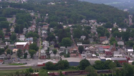 An-aerial-view-of-the-small-town-of-Northumberland-in-central-Pennsylvania