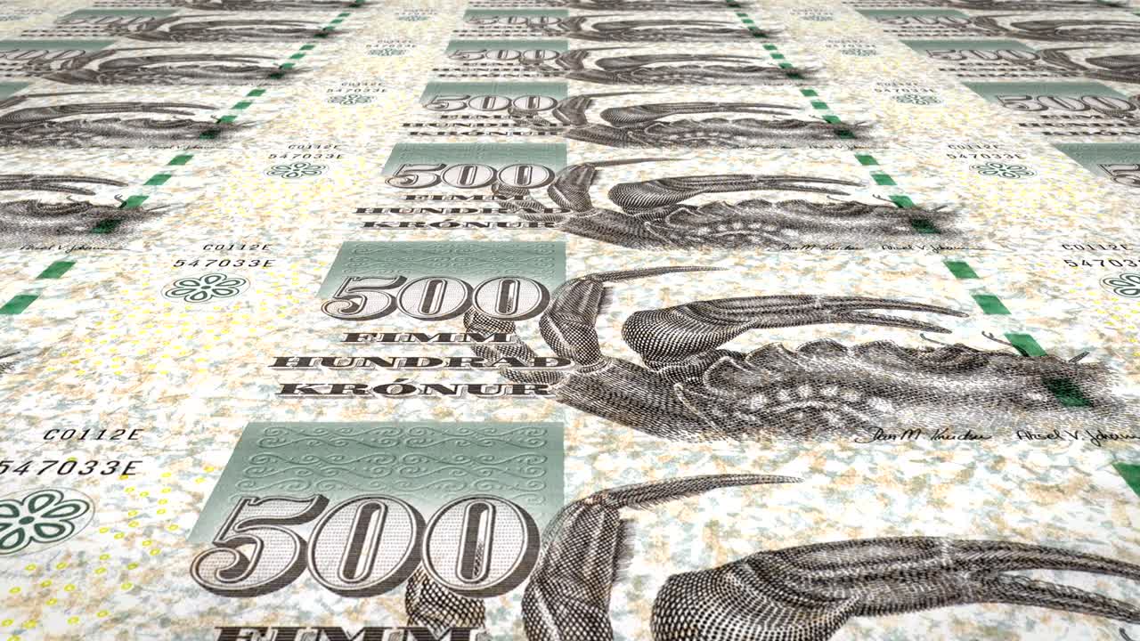 페로 제도의 500 크로나 지폐, 현금, 루프