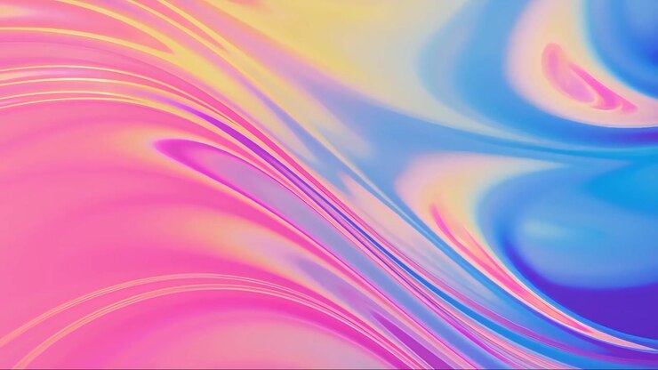 Abstract Fluid Motion Background 4K