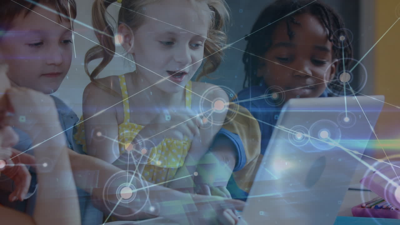 컴퓨터를 이용한 다양한 학생들의 연결 네트워크의 활성화