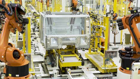 automated truck body assembly line