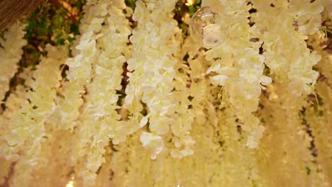 decoración de flores en la boda