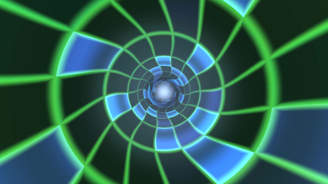 Fondo surrealista de pasaje interestelar con impresionantes efectos de lente gravitacional. Perfecto para proyectos de ciencia ficción, animaciones y narración visual que exploran el cosmos.