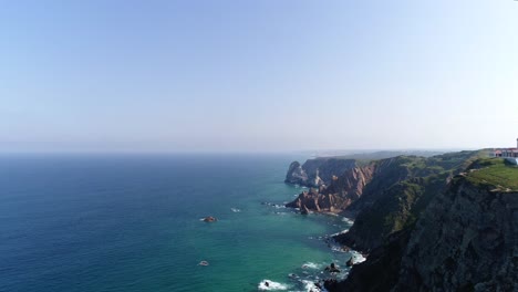 general view of the cabo da roca, portugal, europe