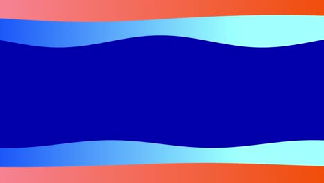 línea burbuja de burbuja explotando animación 2d introducción títulos de deformación de onda gradiente de fondo movimiento gfx formas que fluyen efecto visual color abstracto azul naranja
