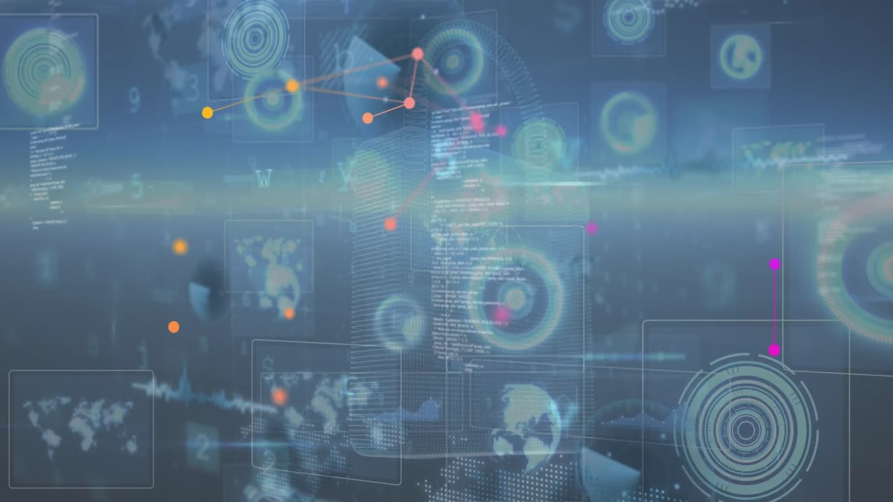 스에 대한 데이터 처리의 애니메이션