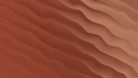 abstract beige desert geometric background with liquid shapes. loop animation of desert sand blurred waves background.