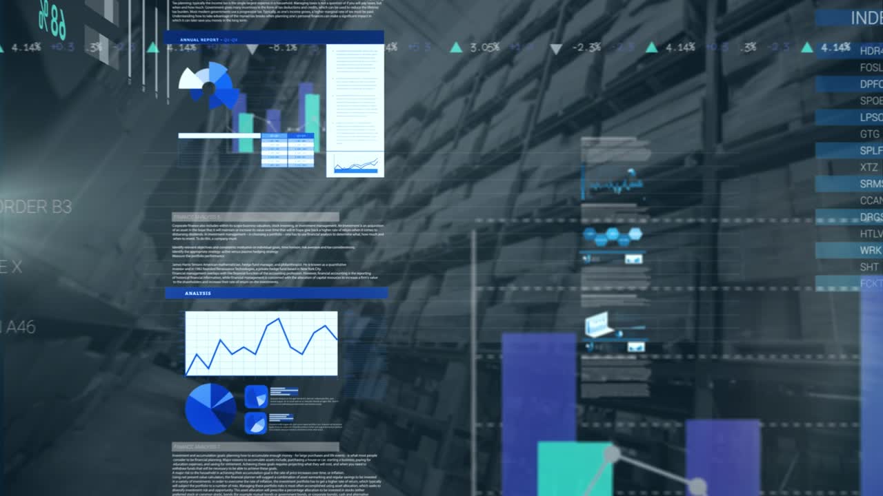 Animasjon av databehandling over lager