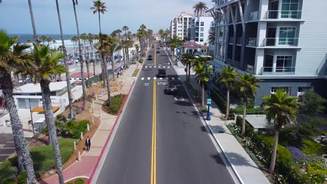 oceanside pier strand fly over road