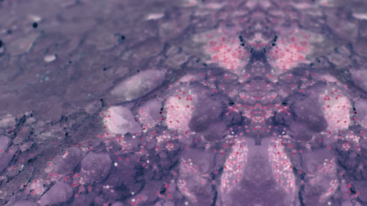 Abstract Purple and Pink Marbled Design