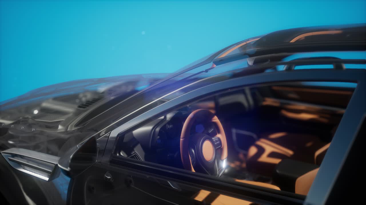 motores de automóviles detallados y otras piezas