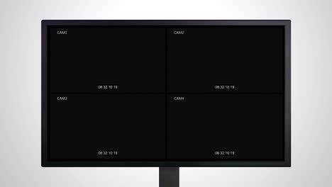 데스크 모니터 클로즈 서 텔레비전 디스플레이