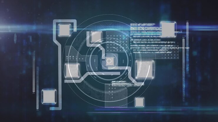 Animation of integrated circuit and data processing