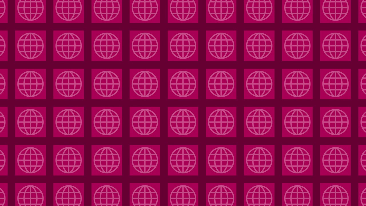 Pink globusmønster