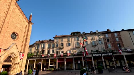 view of alba cathedral and nearby structures