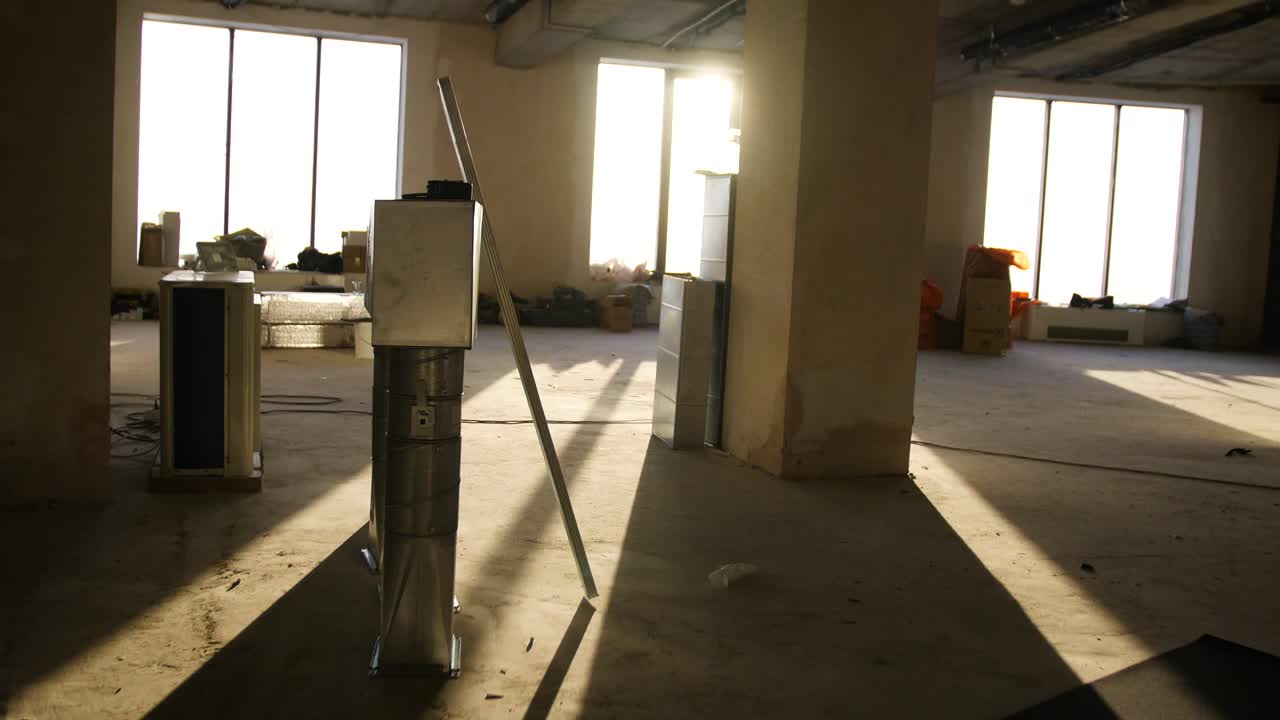 habitación vacía en construcción