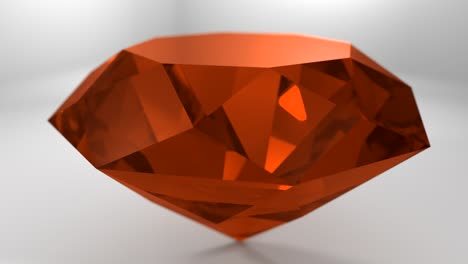 amber orange gemstone gem stone spinning wedding background loop 4k