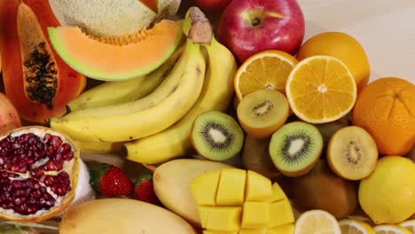 a vibrant assortment of various fresh fruits