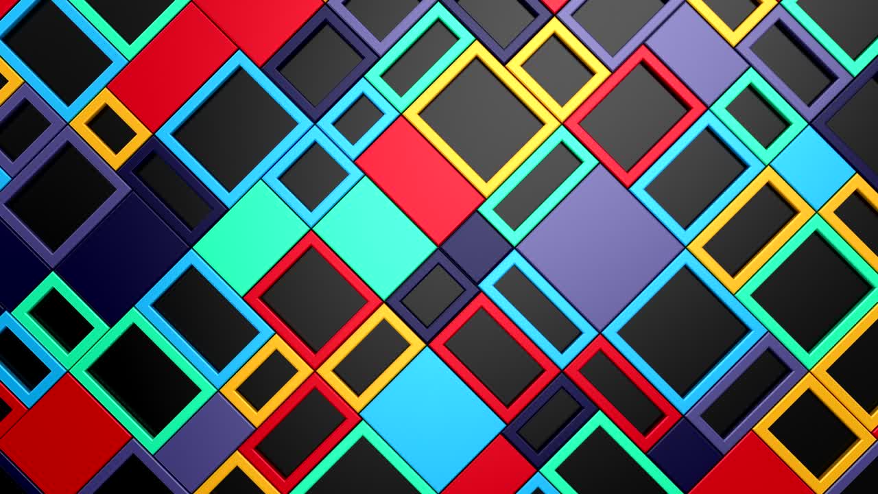 fondo de rectángulos animados