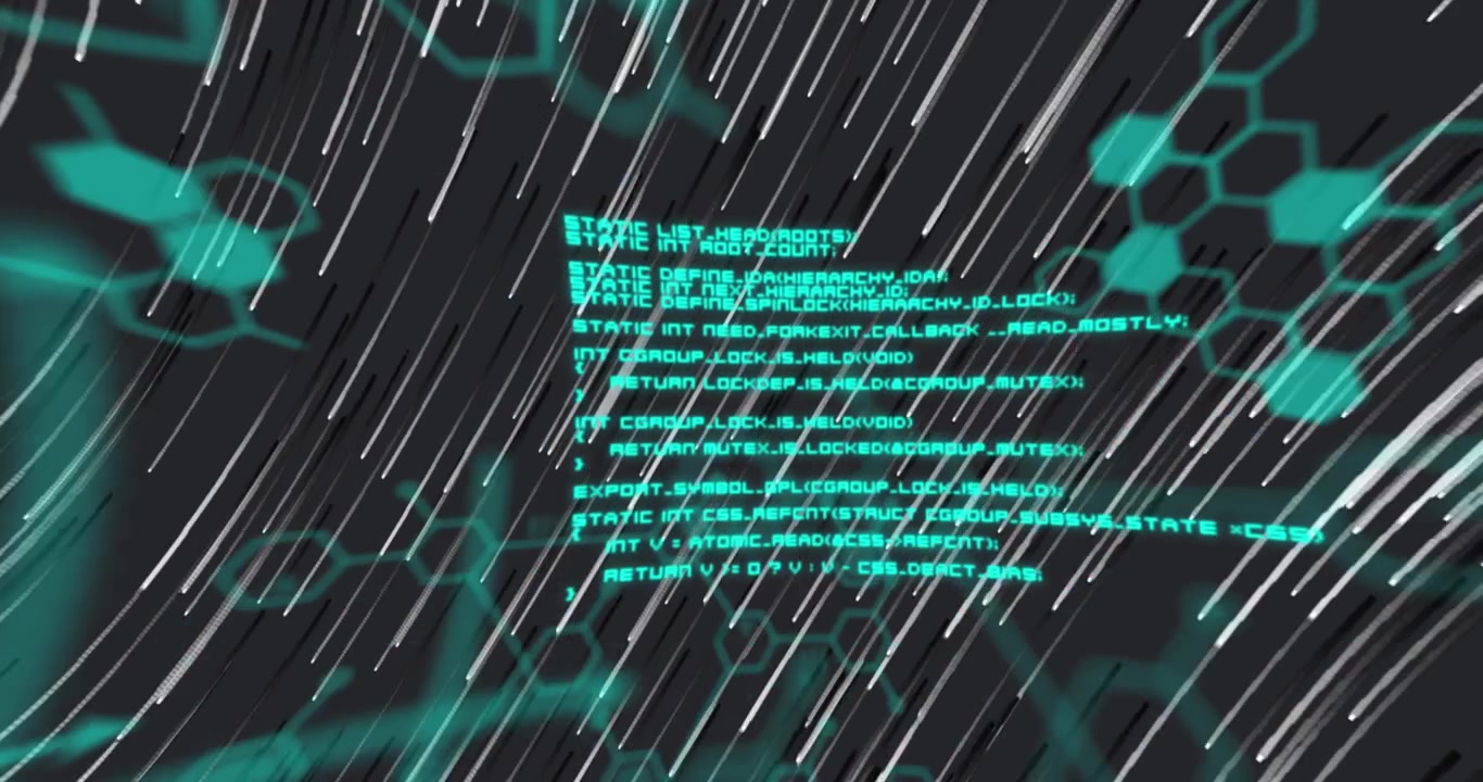 Medical data processing over light trails falling against grey background