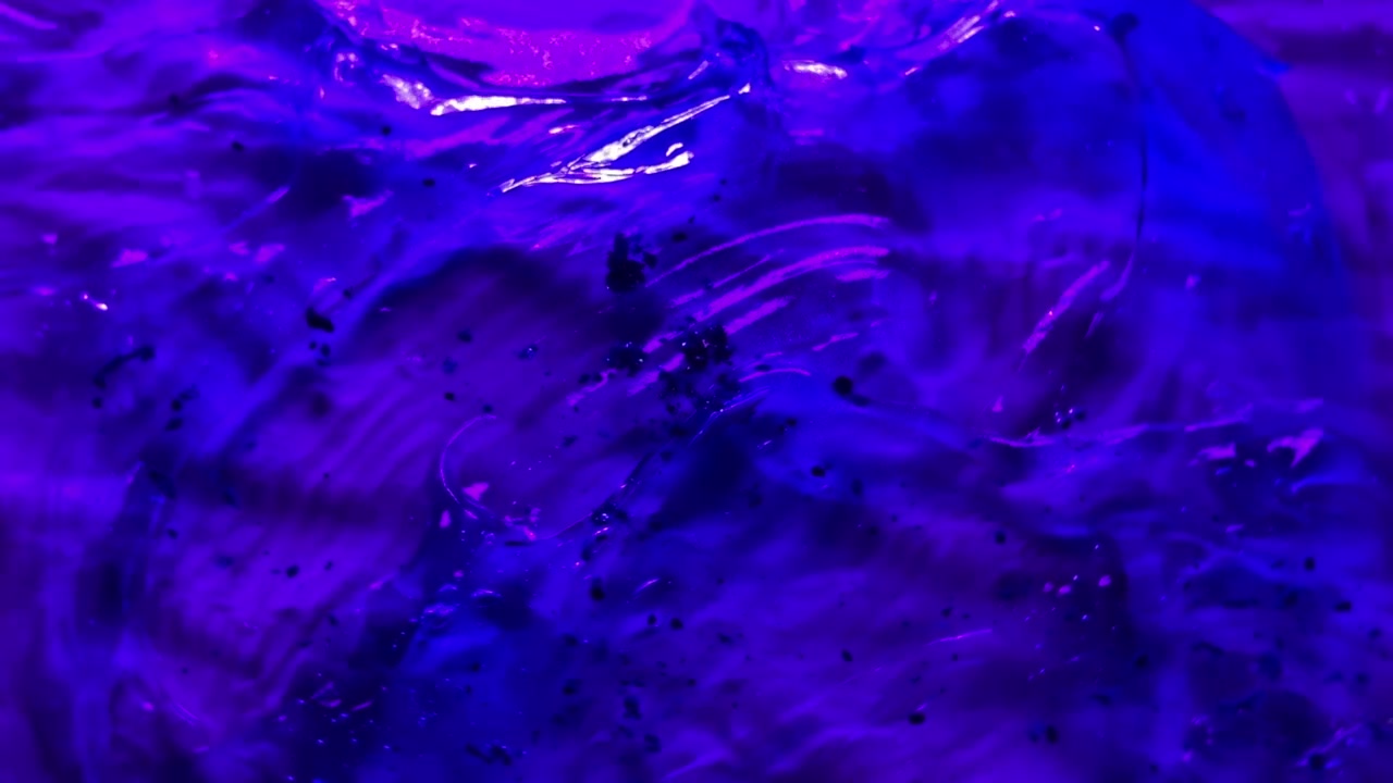 Motivo astratto a spirale vibrante viola e blu