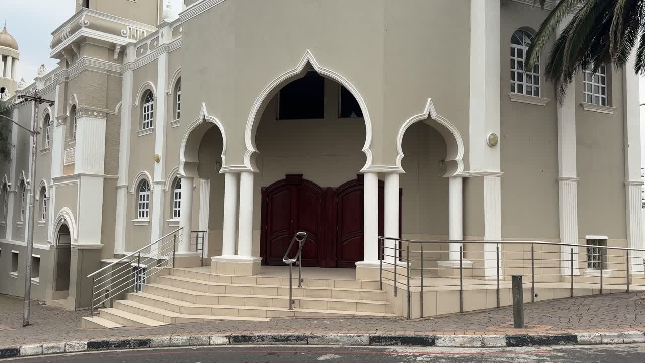 The entrance to a mosque in Cape Town, South Africa