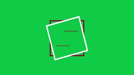 elementos gráficos de movimiento de tercios inferiores con fondo de pantalla verde de eliminación