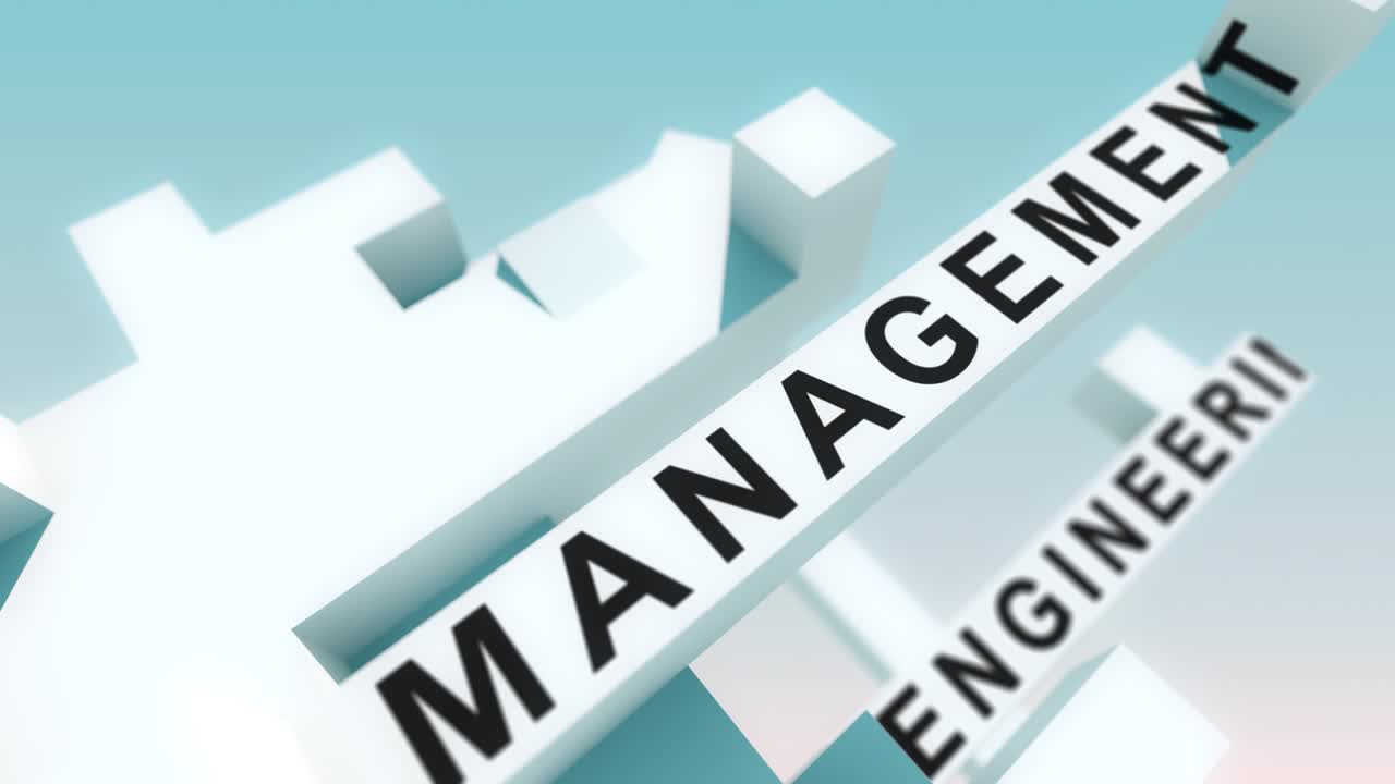 palabras de comercialización de productos animadas con cubos