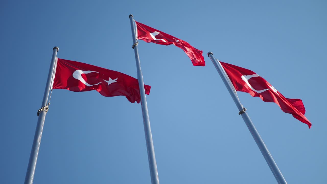 las banderas turcas