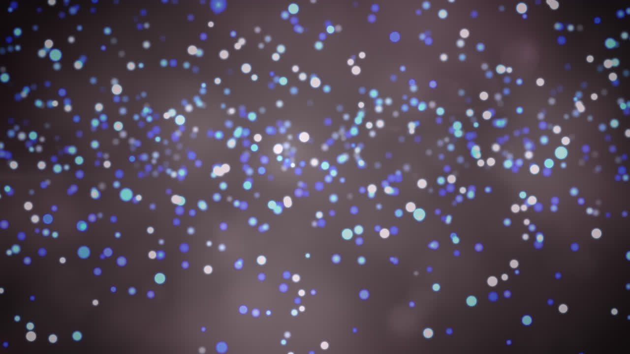 반이는 빛의 반점으로 크리스마스 장식의 애니메이션