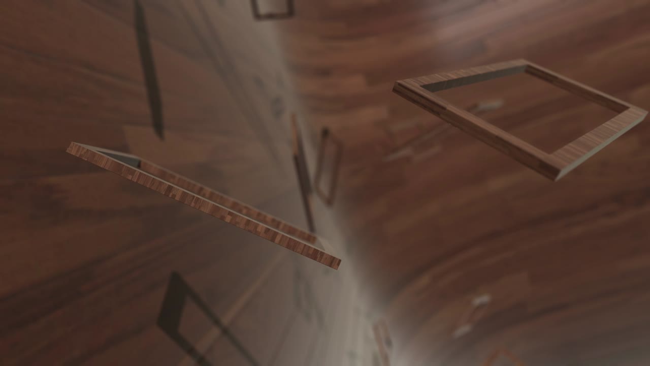 Looping 3D Rectangles 01