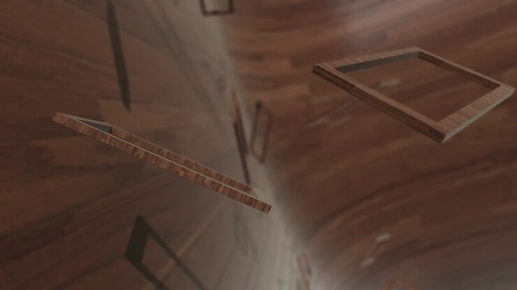 Looping 3D Rectangles 01