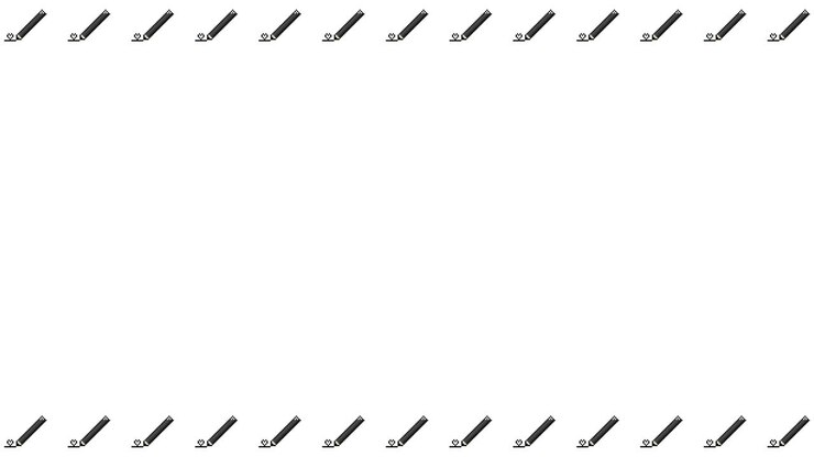 Pixel Art Pencil Frame Animated Overlay 1080p Transparent 30 fps (6).mov