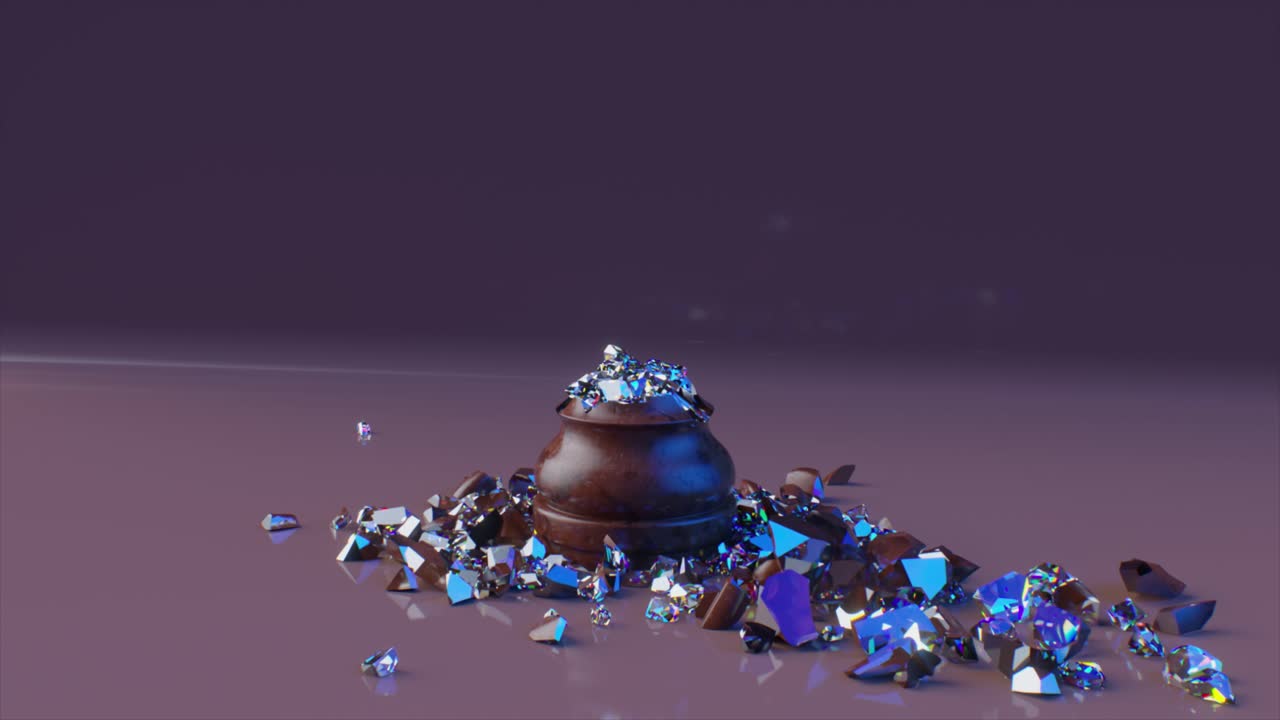 깨진 크리스탈 비