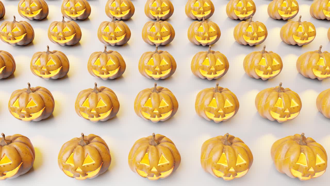 ⁇  배경 에 있는 할로윈 호박 장식 패턴
