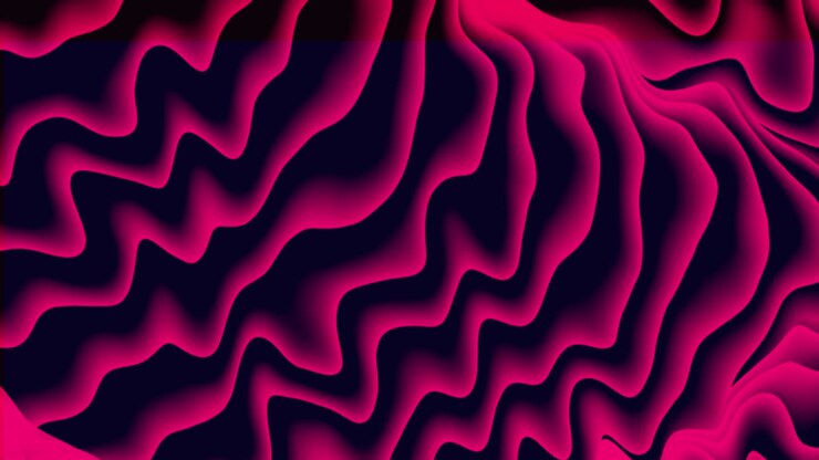 Abstract red smooth line background