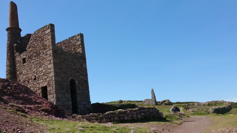 Die-Berühmte-Zinn--Und-Kupfermine-Poldark,-Bekannt-Als-Wheal-Leisure