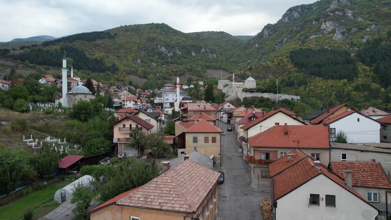 calles de la ciudad de travnik