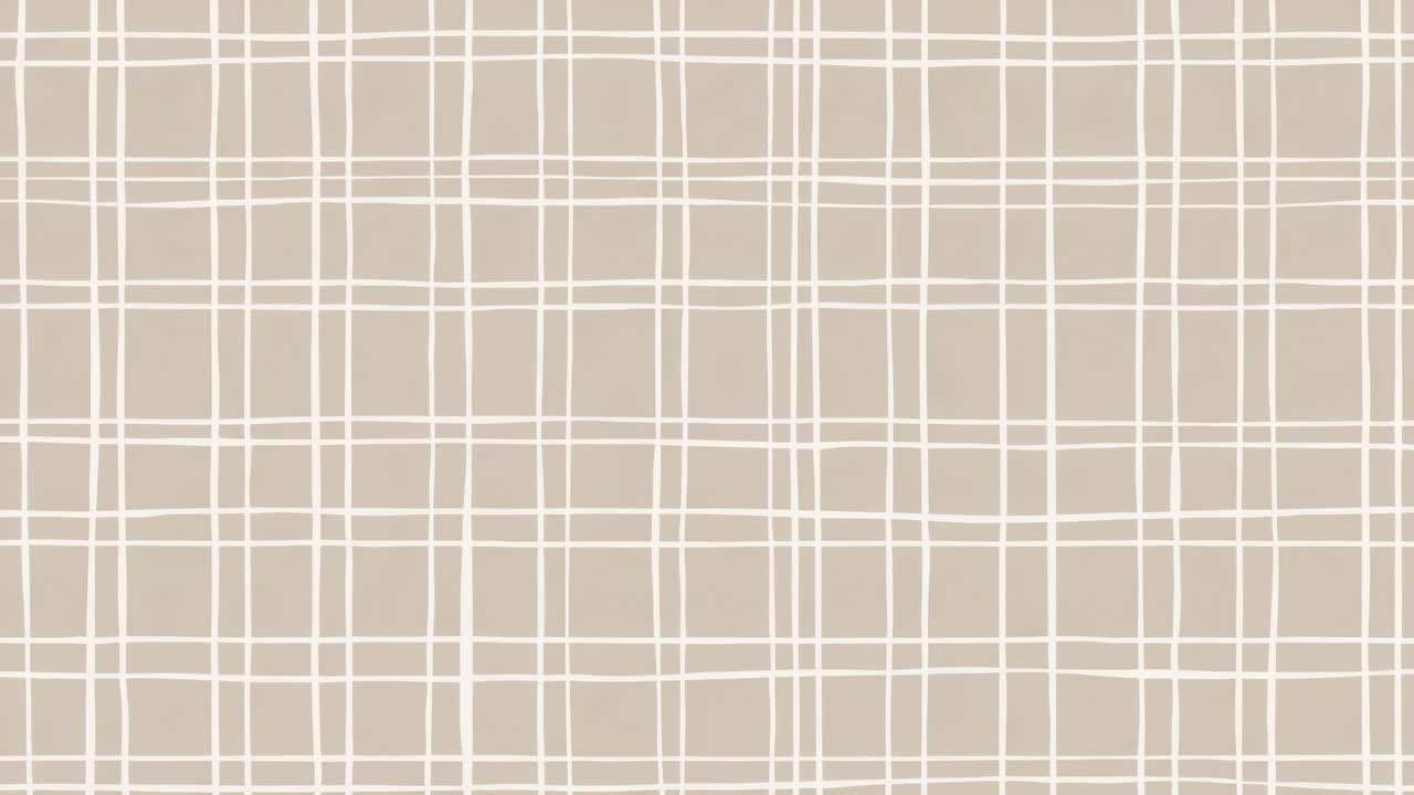 Seamless Neutral Pattern Featuring Intersecting Lines in Earthy Tones with Variable Thickness, Suitable for Diverse Design Applications Such as Textiles, Wallpapers, and Digital Backgrounds