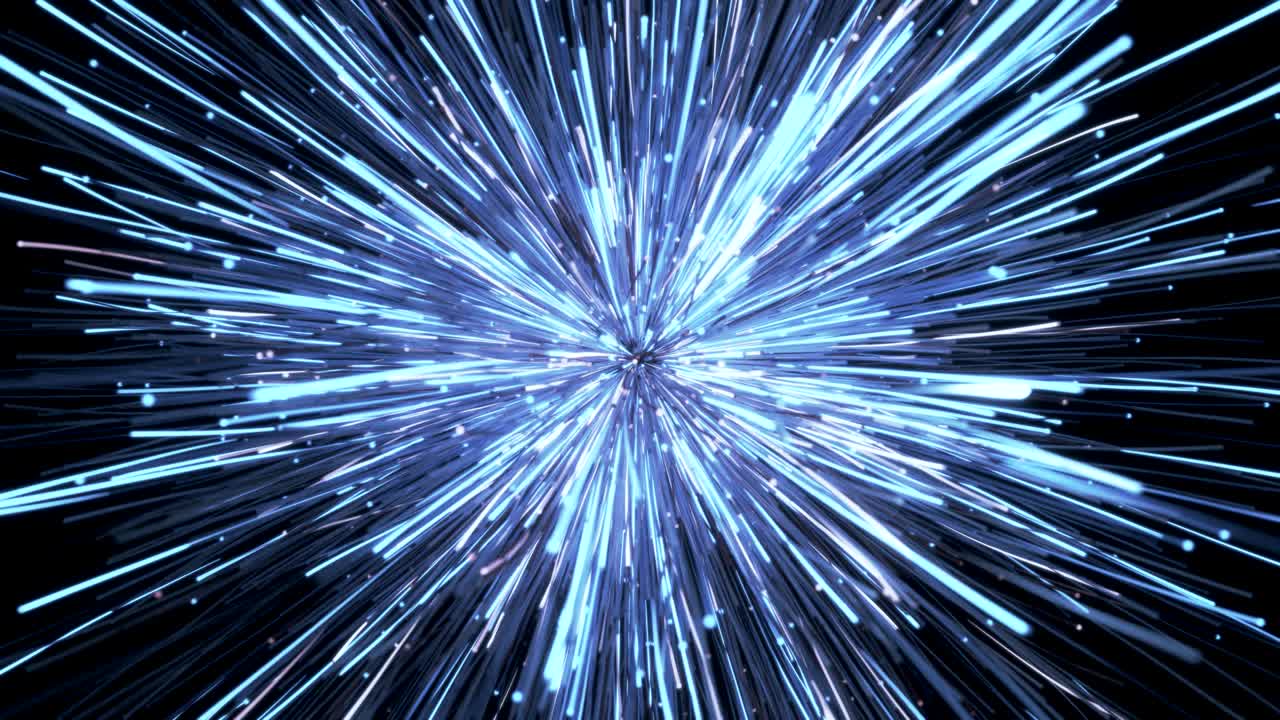 입자 폭발 구름.