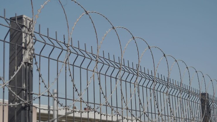Recinzione di Sicurezza con Filo Spinato