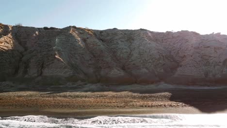 Blick-Vom-Meer-Auf-Den-Strand-Von-Vlychada