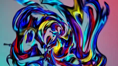 vórtice abstractamente colorido