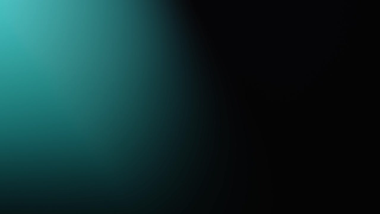 Vivid Cyan Anamorphic Streak Overlay