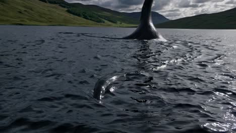 posibles avistamientos de un monstruo de lago en un lago escocés