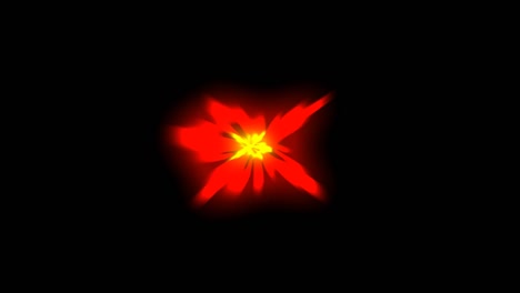 a stylized motion graphics explosion effect transition with bold flashes, fiery bursts, and dynamic particles, delivering a fast, energetic, and visually striking scene change