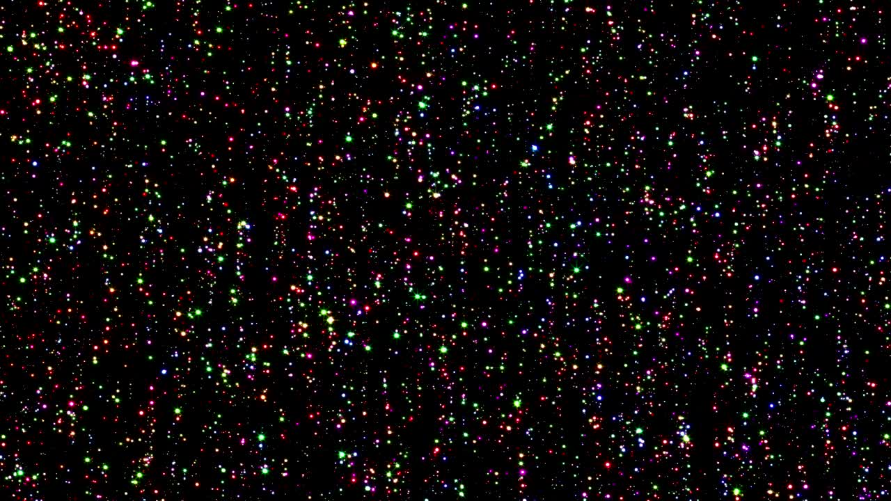 4k 다채로운 반이는 떨어지는 별