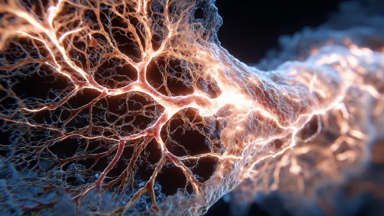 Visually Captivating Neural Network Representation: A Stunning Exploration of Intricate Connections and Energy Flow in a Biologically Inspired Structure