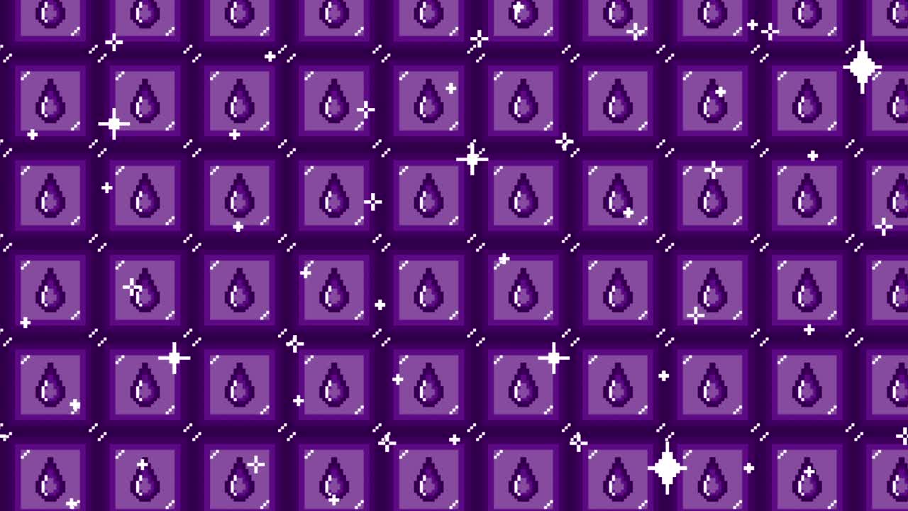 Pixel art tile drop icon Looping animated background. 1080p (7).mp4