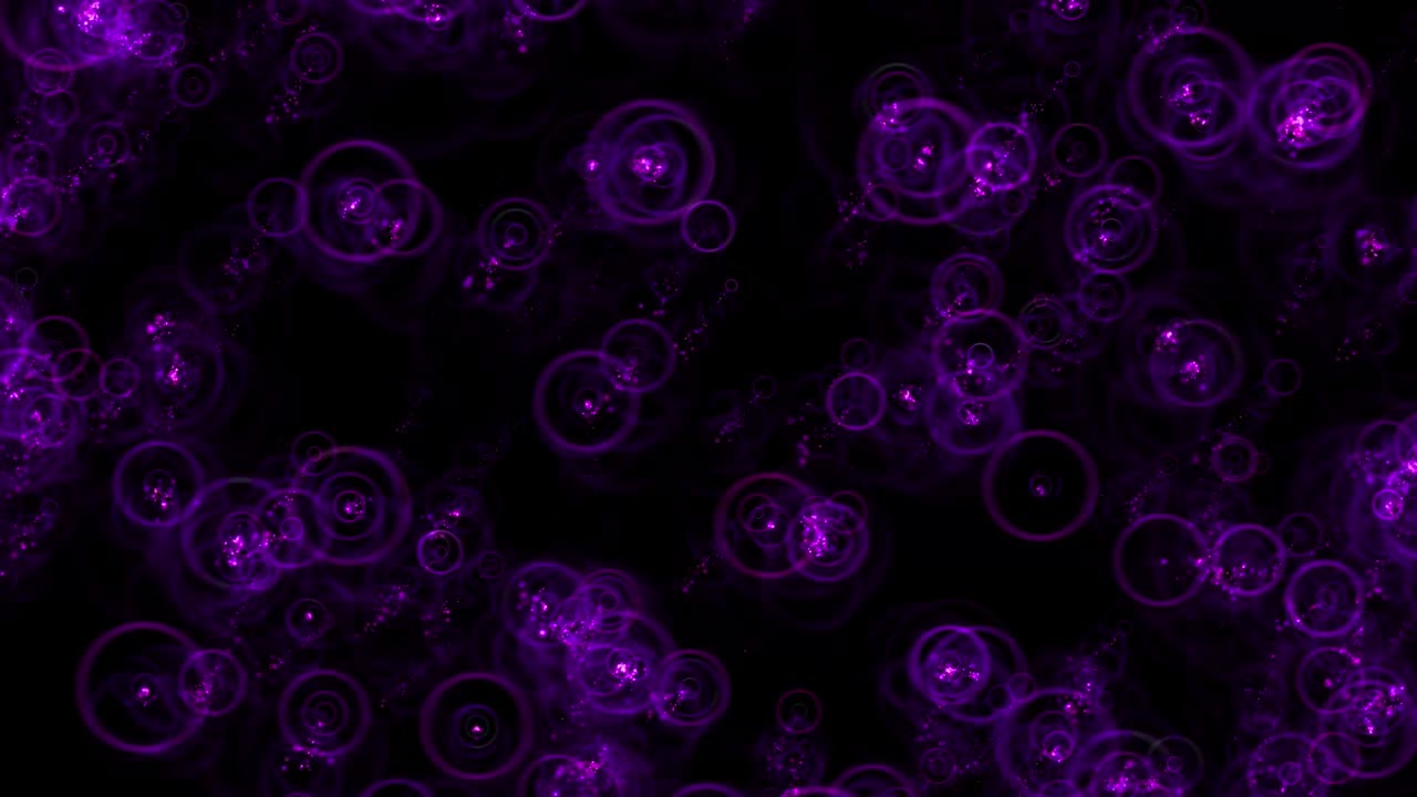 animación de partículas de forma de anillo gráficos de movimiento